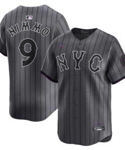 Brandon Nimmo New York MetsCity Connect Limited Player Jersey  Graphite