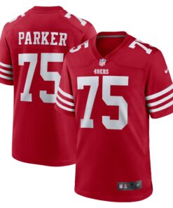 Brandon Parker San Francisco 49ers  Team Game Jersey   Scarlet