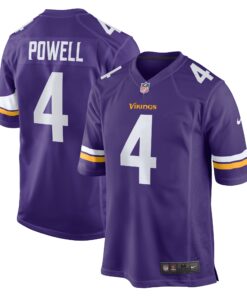 Brandon Powell Minnesota Vikings   Game Jersey   Purple