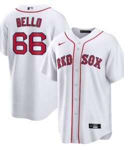 Brayan Bello Boston Red SoxHome Replica Jersey  White