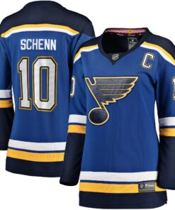 Brayden Schenn St. Louis Blues Fanatics Women_s Home Breakaway Player Jersey  Blue