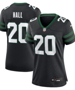 Breece Hall New York Jets  Women_s Alternate Game Jersey  Legacy Black