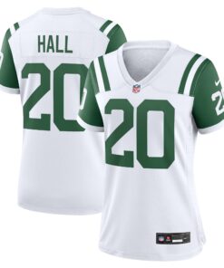 Breece Hall New York Jets  Women_s Classic Alternate Game Jersey  White