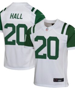 Breece Hall New York Jets  Youth Classic Alternate Game Jersey  White