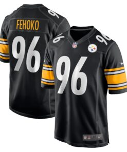 Breiden Fehoko Pittsburgh Steelers   Game Jersey   Black