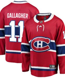 Brendan Gallagher Montreal Canadiens Fanatics Breakaway Player Jersey  Red