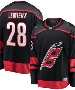 Brendan Lemieux Carolina Hurricanes Fanatics Home Premier Breakaway Player Jersey  Black