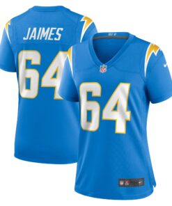 Brenden Jaimes Los Angeles Chargers  Women_s Game Jersey  Powder Blue