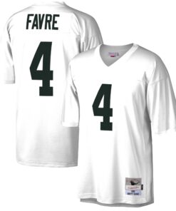 Brett Favre Green Bay Packers Mitchell amp Ness Legacy Replica Jersey  White