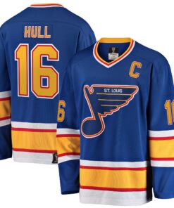 Brett Hull St. Louis Blues Fanatics Premier Breakaway Retired Player Jersey  Blue