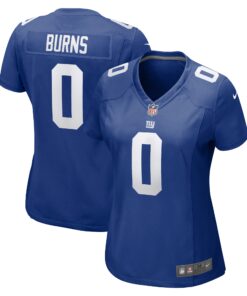 Brian Burns New York Giants  Women_s Game Player Jersey  Royal