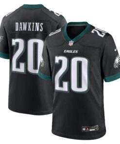Brian Dawkins Philadelphia Eagles  Alternate Game Jersey  Black