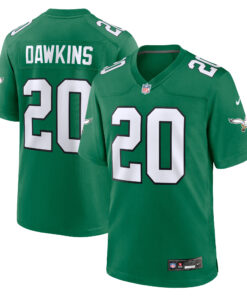 Brian Dawkins Philadelphia Eagles  Alternate Retired Player Game Jersey  Kelly Green