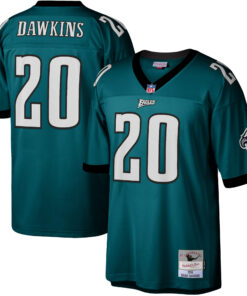 Brian Dawkins Philadelphia Eagles Mitchell amp Ness Legacy Replica Jersey  Green
