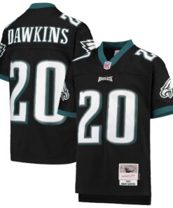 Brian Dawkins Philadelphia Eagles Mitchell amp Ness Youth 2004 Legacy Retired Player Jersey  Black