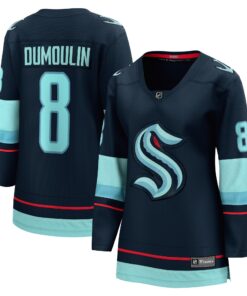 Brian Dumoulin Seattle Kraken Fanatics Women_s Home Breakaway Player Jersey  Deep Sea Blue