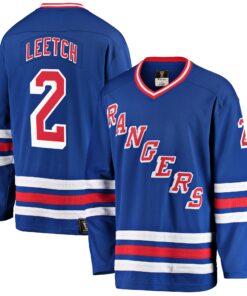 Brian Leetch New York Rangers Fanatics Premier Breakaway Retired Player Jersey  Blue