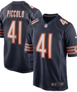 Brian Piccolo Chicago Bears  Game Retired Player Jersey  Navy