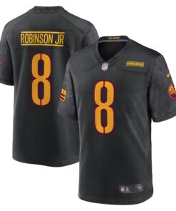 Brian Robinson Jr. Washington Commanders  Alternate Game Jersey  Black