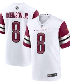 Brian Robinson Jr. Washington Commanders  Away Game Player Jersey  White