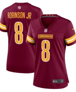 Brian Robinson Washington Commanders  Women_s Player Game Jersey  Burgundy