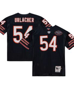 Brian Urlacher Chicago Bears 2003 Mitchell amp Ness Authentic Throwback Retired Player Jersey  Navy