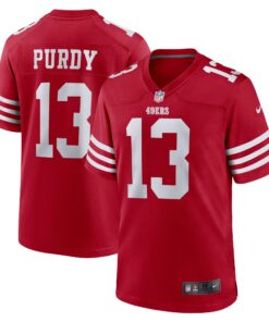Brock Purdy San Francisco 49ers  Game Player Jersey  Scarlet