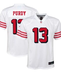 Brock Purdy San Francisco 49ers  Youth Alternate Player Game Jersey  White