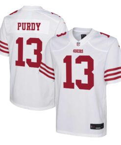 Brock Purdy San Francisco 49ers  Youth Player Game Jersey  White