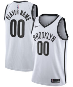 Brooklyn Nets 202021 Swingman Custom Jersey - Association Edition - White