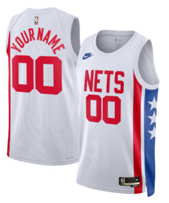 Brooklyn Nets Unisex 202223 Custom Swingman Jersey - Classic Edition - White