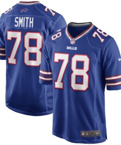 Bruce Smith Buffalo Bills  Game Retired Player Jersey  Royal
