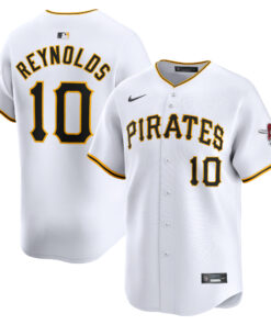 Bryan Reynolds Pittsburgh PiratesHome Limited Player Jersey  White