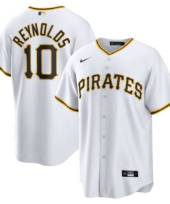 Bryan Reynolds Pittsburgh PiratesReplica Player Jersey  White