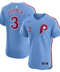 Bryce Harper Philadelphia PhilliesAlternate Elite Player Jersey  Royal
