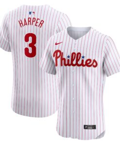 Bryce Harper Philadelphia PhilliesHome Elite Jersey  White