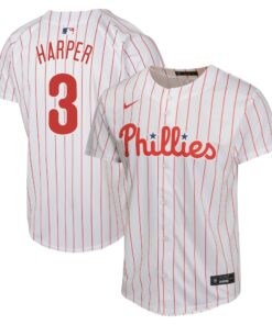 Bryce Harper Philadelphia PhilliesYouth Home Game Player Jersey  White