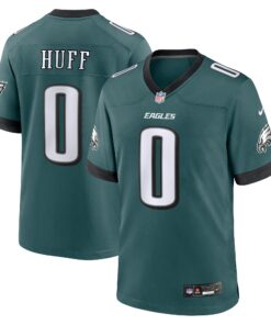 Bryce Huff Philadelphia Eagles  Game Player Jersey  Midnight Green