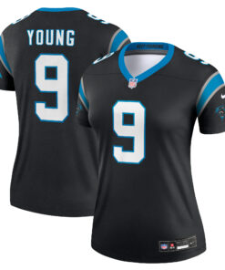Bryce Young Carolina Panthers  Women_s  Legend Jersey  Black