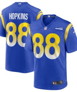Brycen Hopkins Los Angeles Rams  Game Jersey  Royal