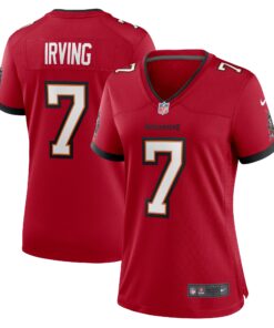 Bucky Irving Tampa Bay Buccaneers  Women_s  Game Jersey   Red