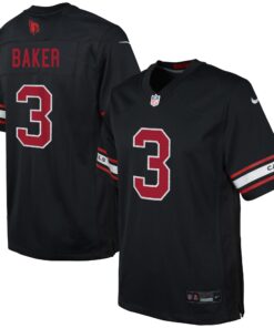 Budda Baker Arizona Cardinals  Youth Game Jersey  Black