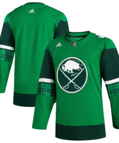  Buffalo Sabres 2023 St. Patrick_s Day Primegreen Authentic Jersey  Kelly Green