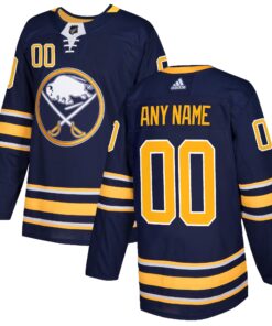 Buffalo Sabres Authentic Custom Jersey  Navy