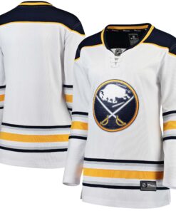 Buffalo Sabres Fanatics Women_s Away Breakaway Jersey  White