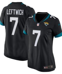 Byron Leftwich Jacksonville Jaguars  Women_s Alternate Retired Player Game Jersey  Black