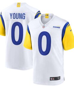 Byron Young Los Angeles Rams  Team Game Jersey   White