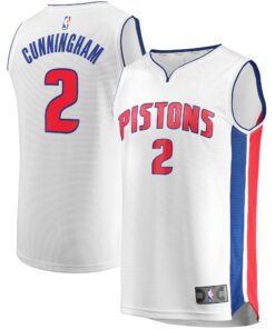 Cade Cunningham Detroit Pistons Fanatics Fast Break Replica Jersey - Association Edition - White