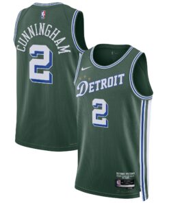 Cade Cunningham Detroit Pistons Unisex 202223 Swingman Jersey - City Edition - Green