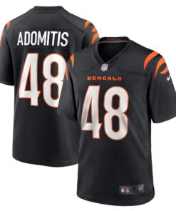 Cal Adomitis Cincinnati Bengals  Game Player Jersey  Black